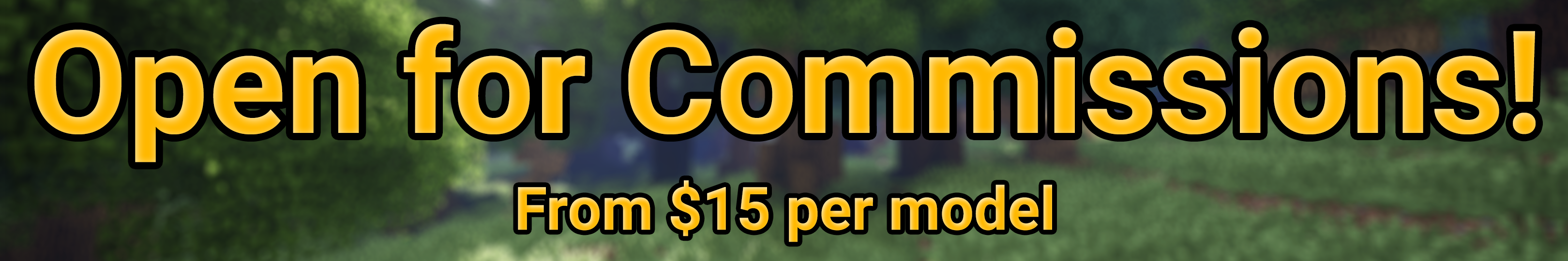 commission banner